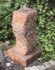 column stone fountain