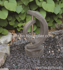 H70cm stone fountain