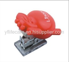 plastic heart shaped mini stapler