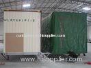 Mobile Prefab Container Villas Wood / Steel Door Panel Double/Single Glazing 2in1