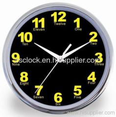 10inch plastic wall clocks