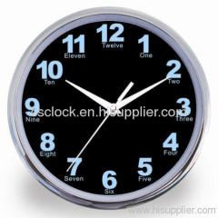 10inch plastic wall clocks