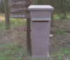 limestone mailbox