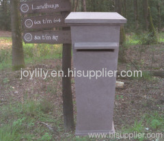 limestone mailbox