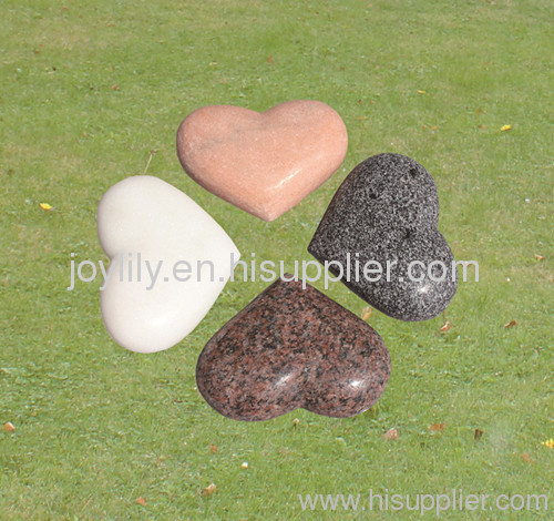 heart stone sculpture