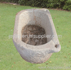 antique stone trough