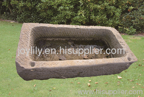 old stone trough