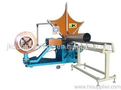 Spiral duct forming machine