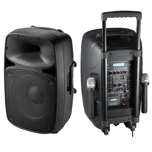 Plastic Stage Speaker With Rechargeable Battery
