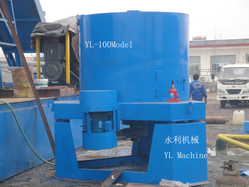 Chinese gravity gold separator