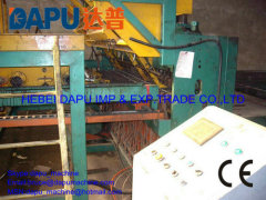 Concrete reinforcing steel bar mesh welding machine