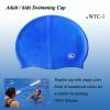 Super flexible swimming silicone cap