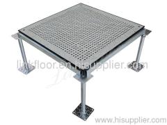 30 Percent HPL PVC Type Steel Perforated Raised Floor