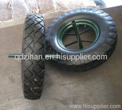 rubber wheel pneumantic wheels for wheel barrow