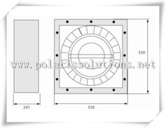 Luminaria antiexplosion de induccion para gasolineras (Electrodeless Induction Lamp)