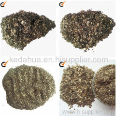Silvery vermiculite raw