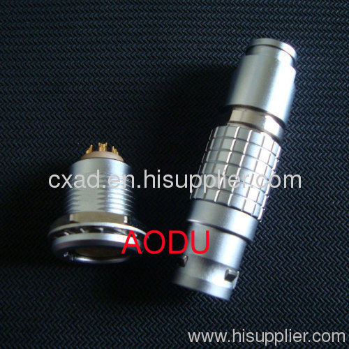 EGG.1B.302.CLL+FGG.1B.302.CLAD52Z Lemo/Odu compatible 1B Series multi-core medical connector