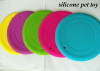 Cheap silicone flying disc for silicon promotional gift in top FDA quality