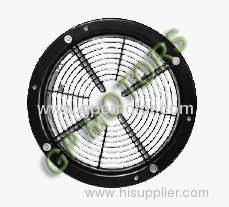 High-efficiency 350mm EC Axial Flow Fan with DC Brushless motor with Electronically commutated
