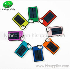 Keychain solar charger for mobiles digital products