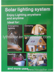 LED Solar Home Lighting System