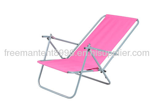 Pink Outdoor folding beach chair