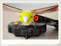 Rc flying bird with gun