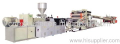 PVC Lacquer-free Board Production Line| PVC Board Extrusion Line