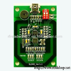 High Frequency RFID Module with USB Keyboard Emulation and 13.56MHz Frequency, UID Read Only