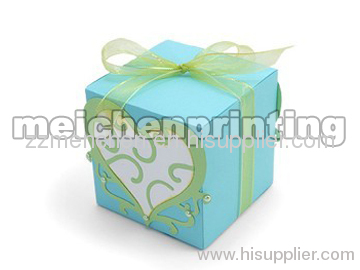 Fashionable design paper box for gift packaging