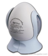 Dehumidifying dry egg for home dry