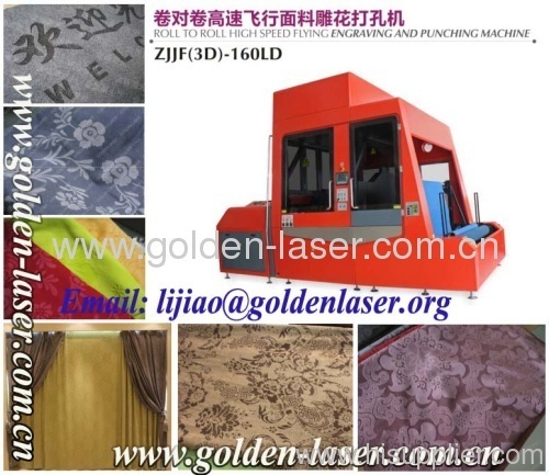 Laser Cloth Punching Machine