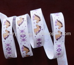 Printed grosgrain ribbon 22mm for retail and wholesale