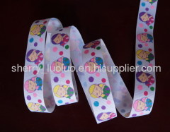 Printed grosgrain ribbon 22mm