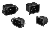 IEC connectors and power inlet connectors/SR Series AC Conne