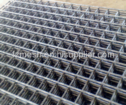 Concrete welded mesh plate