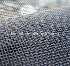 Galvanized window screen