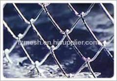 Hot dipped galvanized chain link fencing