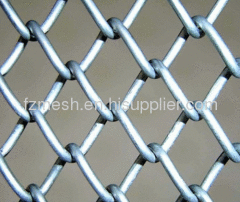 Hot dipped galvanized chain link fencing