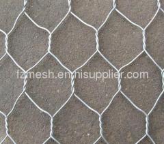 Boundary guard galvanized hexagonal steel wire mesh net