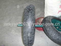 3.50-8 RUBBER WHEEL pneumatic wheel for wheel barrow
