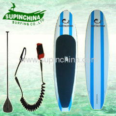 light blue paddle board