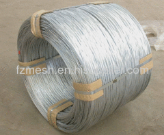 Electric galvanized low carbon steel iron wire