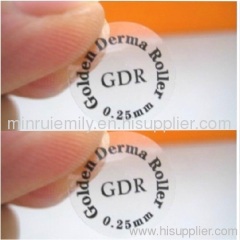 clear polyester labels