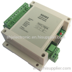 Ethernet 16channels dry/wet isolation digital input, 0-36VDC common anode input, Modbus/TCPIP protocol&Modbus protocol