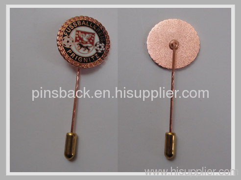 metal soft enamel pins with epoxy and gold plating 