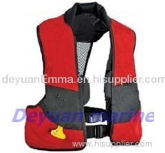 275 N inflatable life jacket