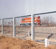 Low carbon steel railway wire mesh fence