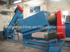 PET bottlewashing recycling plant