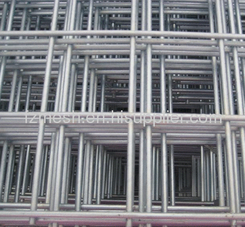 Galvanized steel welded wire mesh panels